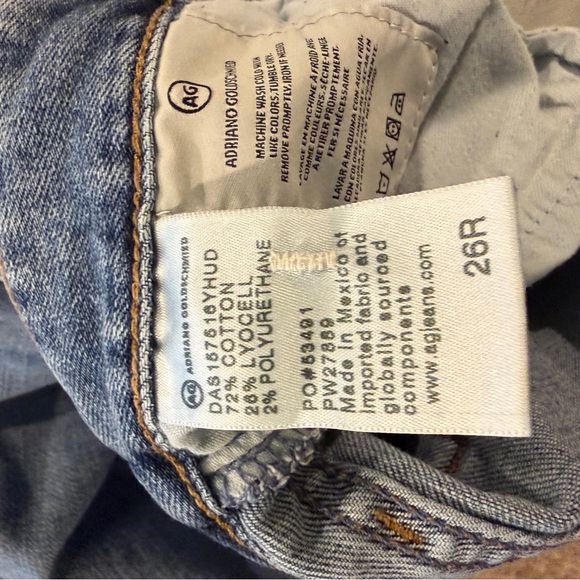 AG Jeans Ex Boyfriend Slim 26 Regular - Picture 4 of 4